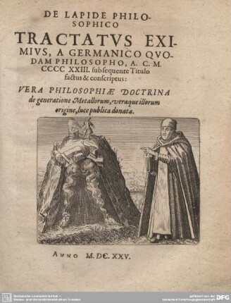 De Lapide Philosophico Tractatus Eximius.