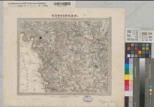 Hannover (Königreich) topographische Karte Blatt 63 Göttingen 1836-1848 1 geogr. Meile = 7,3 cm 29,5 x 36,5 Stich: Carl Jättnig; C. Fischer; H. Wild; W. Brose; Wild jun. A. Papen, Premier Lieutenant B Nr. 116a