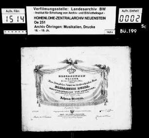 Strauss, Johann, Elisabethen-Walzer für Pianoforte, 71. Werk, Wien, Haslinger.