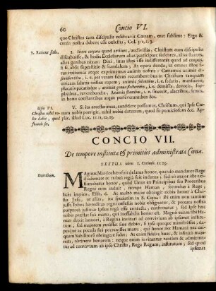 Concio VII.