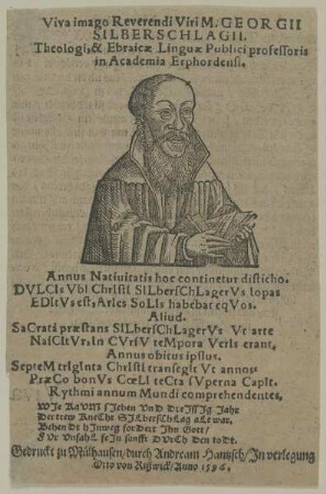 Bildnis des Georg Silberschlag