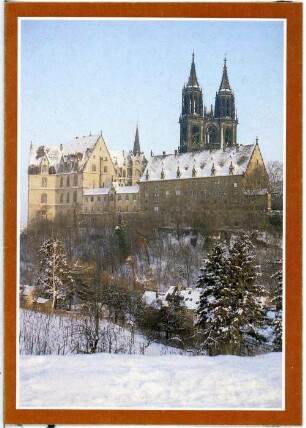 Meißen. Meißen im Schnee