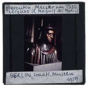 unbekannt, Bildnis des Lorenzo de Medici