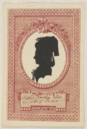Bildnis der Sophie Dorothea Gleim