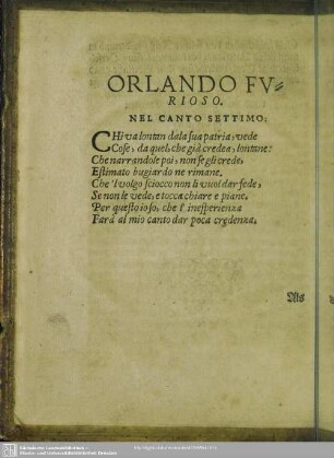 Orlando Furioso