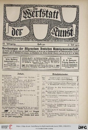 Heft 40 (7. Juli 1910)