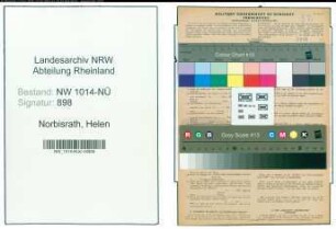 Entnazifizierung Helen Norbisrath , geb. 22.08.1867 ()