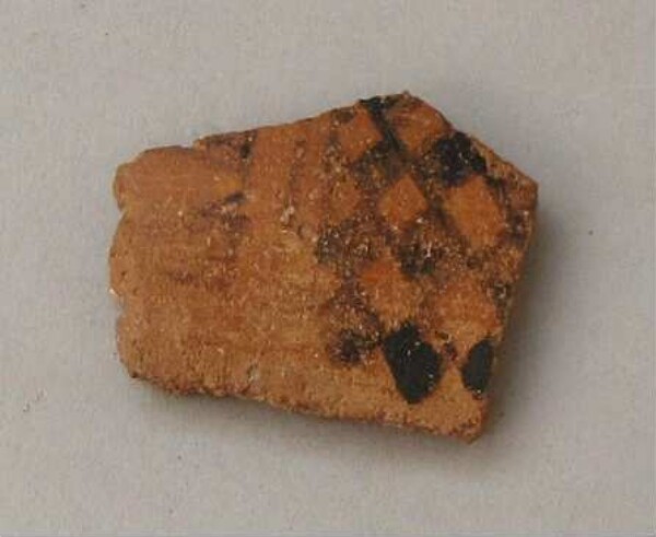 Fragment of a clay vessel