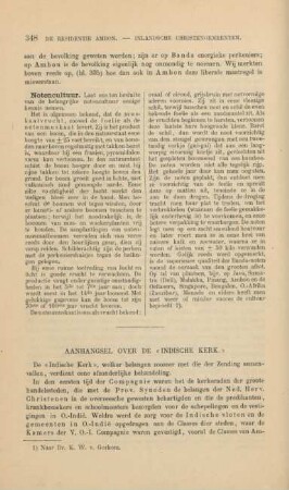 Aanhangsel over de "Indische kerk"