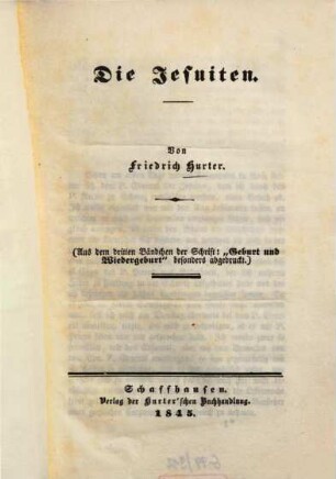 Die Jesuiten