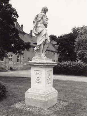 Allegorie des Winters aus dem Schlosspark Pretzsch