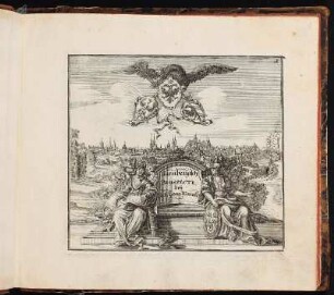 Kupfertitel: 1 Nürnbergische Prospecte, beÿ Pet. Conr. Monath. - Mit Wappendreipass der Stadt Nürnberg und Ansicht: Nürnberg