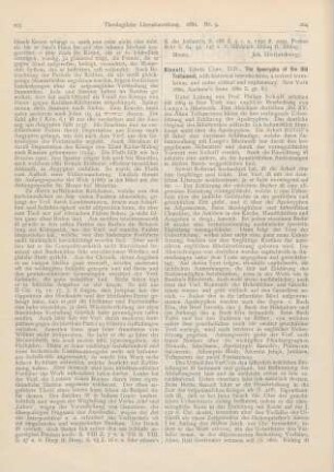 204-205 [Rezension] Bissell, Edwin Cone, The Apocrypha of the Old Testament