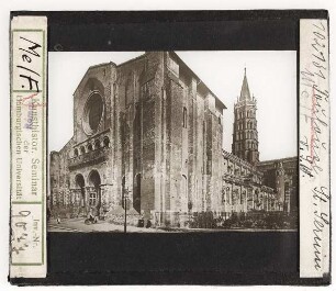 Toulouse, St. Sernin: Aussenansicht (Stoedtner-Nr. 102131)