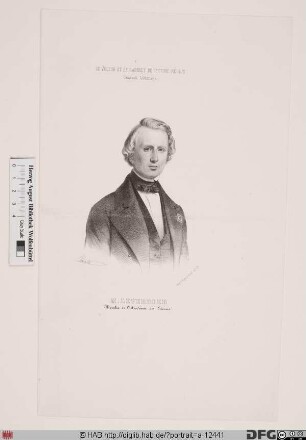 Bildnis Urbain-Jean-Joseph Leverrier