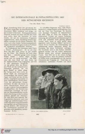 15: Die internationale Kunstausstellung 1900 der Münchener Secession, [1]