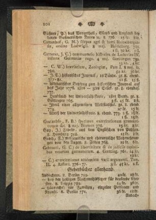 Gebetbücher allerhand.