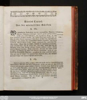 [Ersten Buchs Drittes Hauptstük von der Heiligen Schrift.]