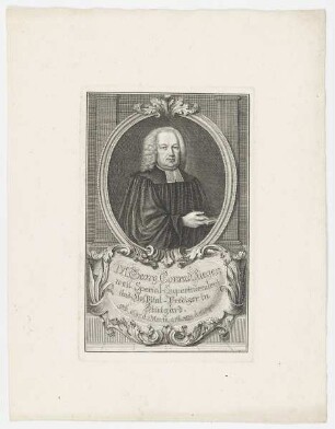 Bildnis des Georg Conrad Rieger