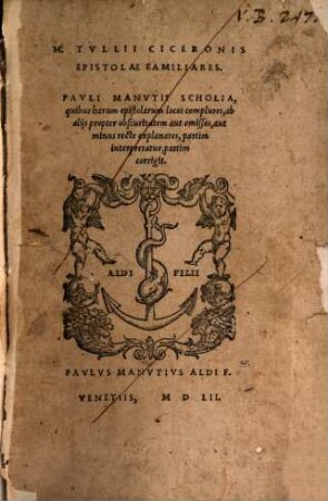 Epistolae familiares