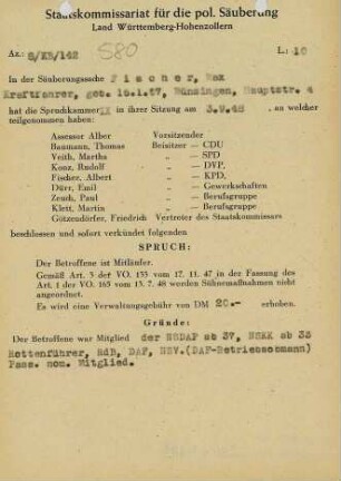 Fischer, Max