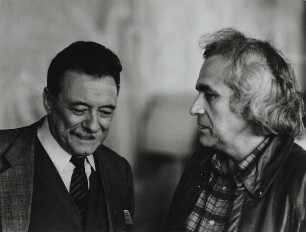 Mario Benedetti und Arturo Corcuera