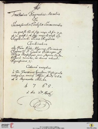 Gero Böttinger: De sacramentis