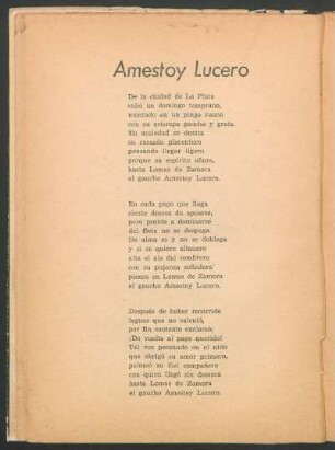 Amestoy Lucero
