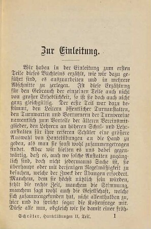 Die Hantelübungen in Wort und Bild : dargestellt für Turnlehrer, Turner und alle anderen Freunde einer kunstvollen und gesunden Körperbewegung, 2. Beschreibung der einzelnen Übungen und Wochenzettel für Zimmerturner