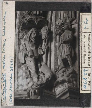 Chartres, Kathedrale: Südquerhaus, rechtes Portal, Archivolten