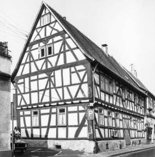 Fachwerkwohnhaus; Seligenstadt, Steinheimer Straße 16