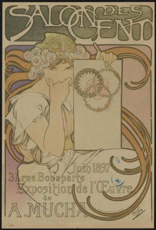 Salon des Cent. A. Mucha