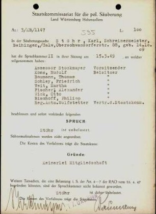 Stöhr, Karl