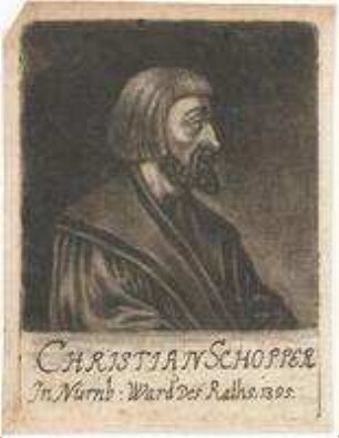 Christian Schopper, Nürnberger, Ratsherr