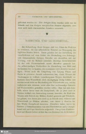 Nahrungs- und Genussmittel