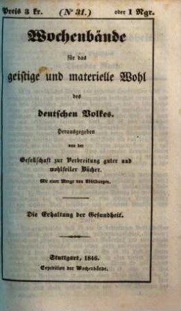 Erhaltung der Gesundheit