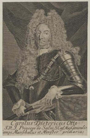 Bildnis des Carolus Dietericus Otto de Salm