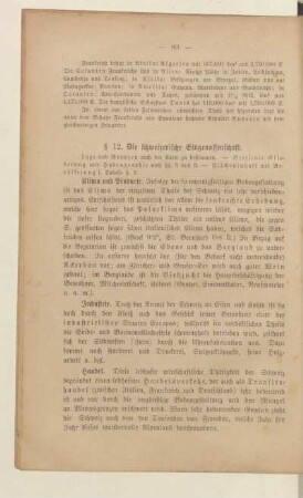 12. Die Schweizerische Eidgenossenschaft