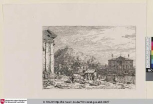 Market at Dolo [Ansicht des Marktes von Dolo]