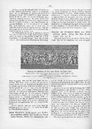 Auszug des deutschen Volkes zum Kriege im Jahre 1870