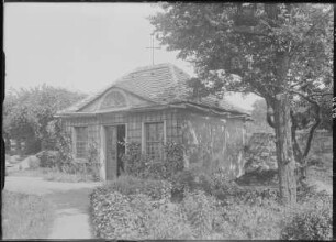 Gartenpavillon neben dem Geburtshaus Ludwig Richters