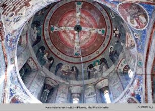 Die Ausmalung der Marienkirche : Die Ausmalung der Kuppelzone: Vision des Kreuzes, Deesis, Engel, Propheten und Evangelisten