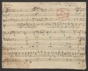 1. Recit[ativo]: Wohin? Wo soll ich hin?