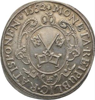Münze, 2/3 Taler, 1662