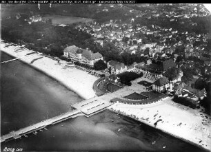 Zoppot, Kurhaus, Kurpark, Seebrücke