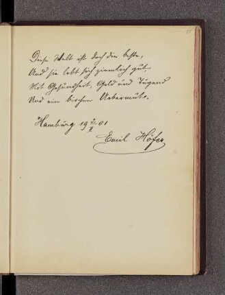 Martha Hachmann-Zipser. – Hamburg, ??.01.1901