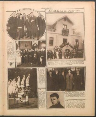 Actualidades montevideanas [Fotografías]