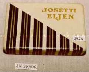 Blechdose für 25 Stück Zigaretten "JOSETTI ELJEN"