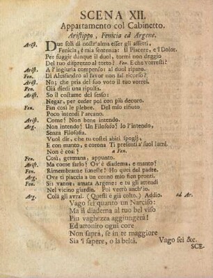 Scena XII. / Zwölffter Auftritt
