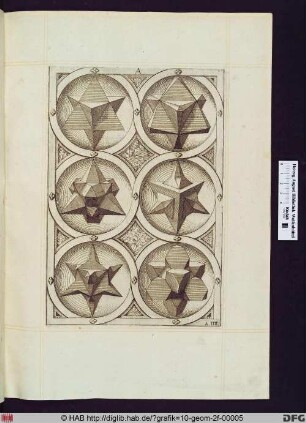 Sechs Tetraeder.